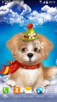 Cute Puppy Live Wallpaper ポスター