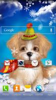 Cute Puppy Live Wallpaper capture d'écran 1