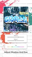 Graffiti Effect Name Art imagem de tela 3