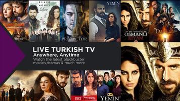 Turkish TV Live channels plakat