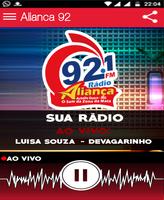 Aliança 92 FM - Astolfo Dutra Affiche