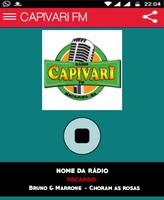 Capivari Fm de Macajuba - Ba Affiche