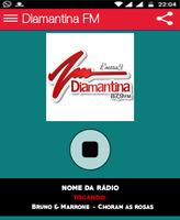 Diamantina FM - Morro do Chapé الملصق