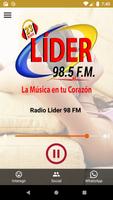 RADIO LIDER 98 FM poster