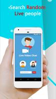 Live Chat - Random Video Chat Plakat