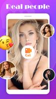 LiveU call video chat anonyme Affiche