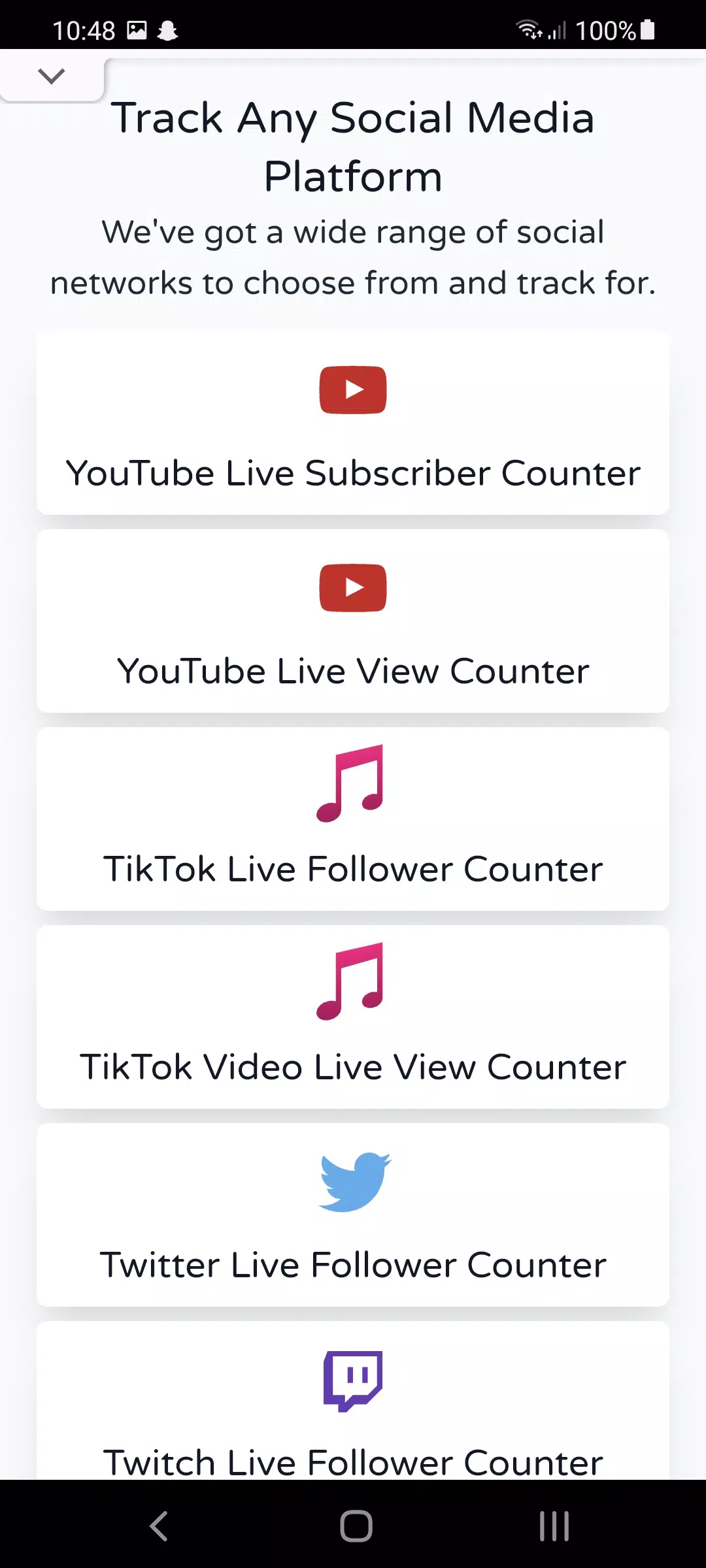 Livecounts - Live Sub Count for Android - Download