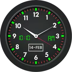 デジタル時計 - アナログ時計の壁紙 アプリダウンロード