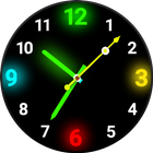 Fondo de pantalla de reloj LED icono