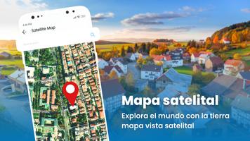 Mapa de satélite en vivo GPS captura de pantalla 1