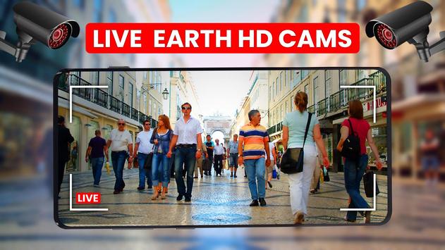 实时街景视频：网络摄像头高清实时流媒体 HD Street View Cam 海报
