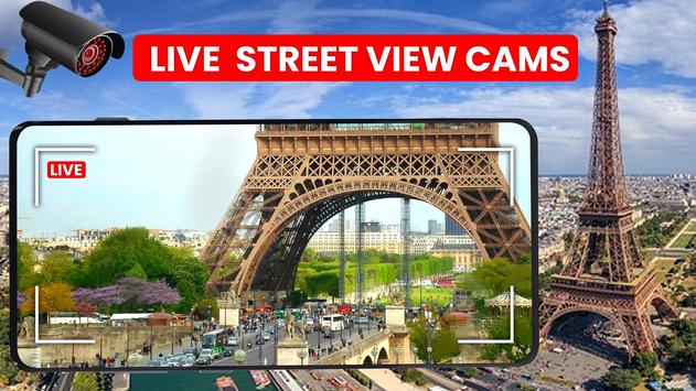 实时街景视频：网络摄像头高清实时流媒体 HD Street View Cam 截图 4
