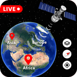 Live Earth Map 3D Satellite icône