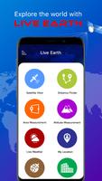Live Earth Map poster