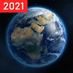Descargar XAPK de Live Earth Map 2021 with GPS N