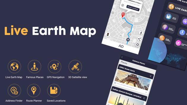 Live Earth Map Pro -  Satellite View, World Map 3D screenshot 13