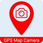 Live GPS Map Camera Geotagging ícone