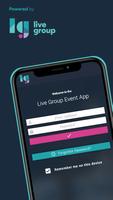 Live Group Event App Plakat