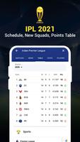 برنامه‌نما Score T20  Live Scores, Schedule Points IPL 2021 عکس از صفحه