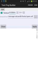 Text Png Builder capture d'écran 2
