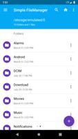 Simple File Manager Folder Man poster