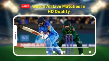 1 Schermata Live Cricket TV