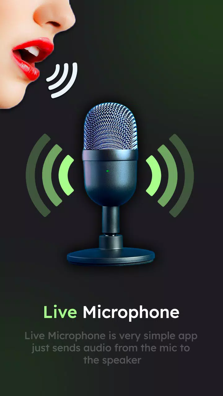 Live Microphone, Mic Announcer APK for Android Download