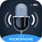 Live Microphone : Mic Speaker Zeichen