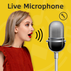 Effet d'écho du microphone en icône