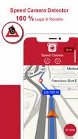 GPS Speed Camera Detector Free - Speed Alert App poster
