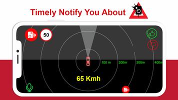 GPS Speed Camera Detector Free - Speed Alert App screenshot 2