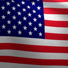 3d Flaga USA Animowana Tapeta ikona