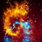 Abstract Particles Pro biểu tượng