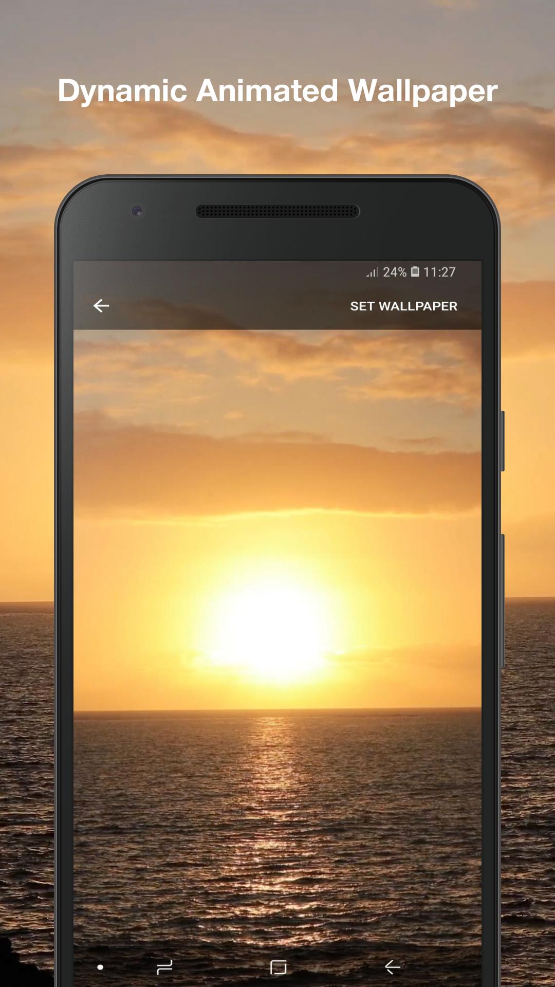 Android 用の 美しい夕日 アニメーション壁紙 Apk をダウンロード