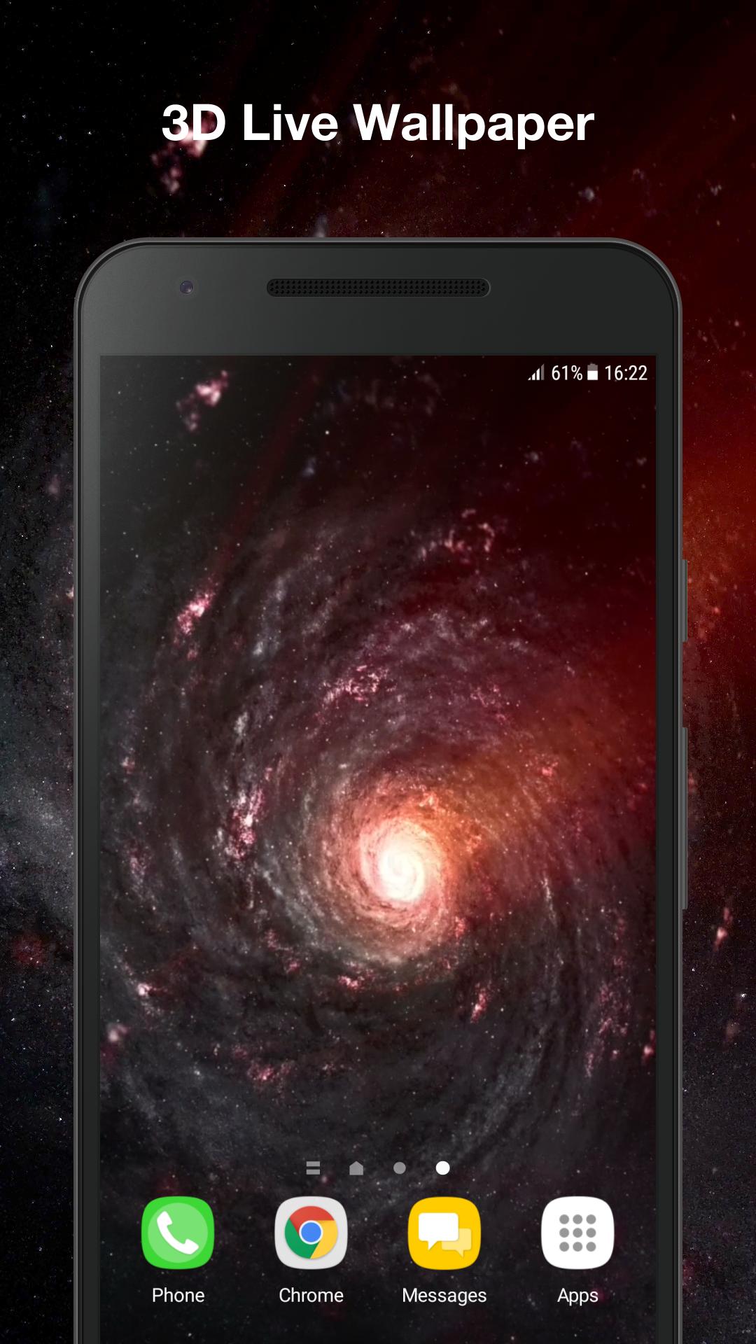 Android 用の ブラックホール アニメーション壁紙 Apk をダウンロード