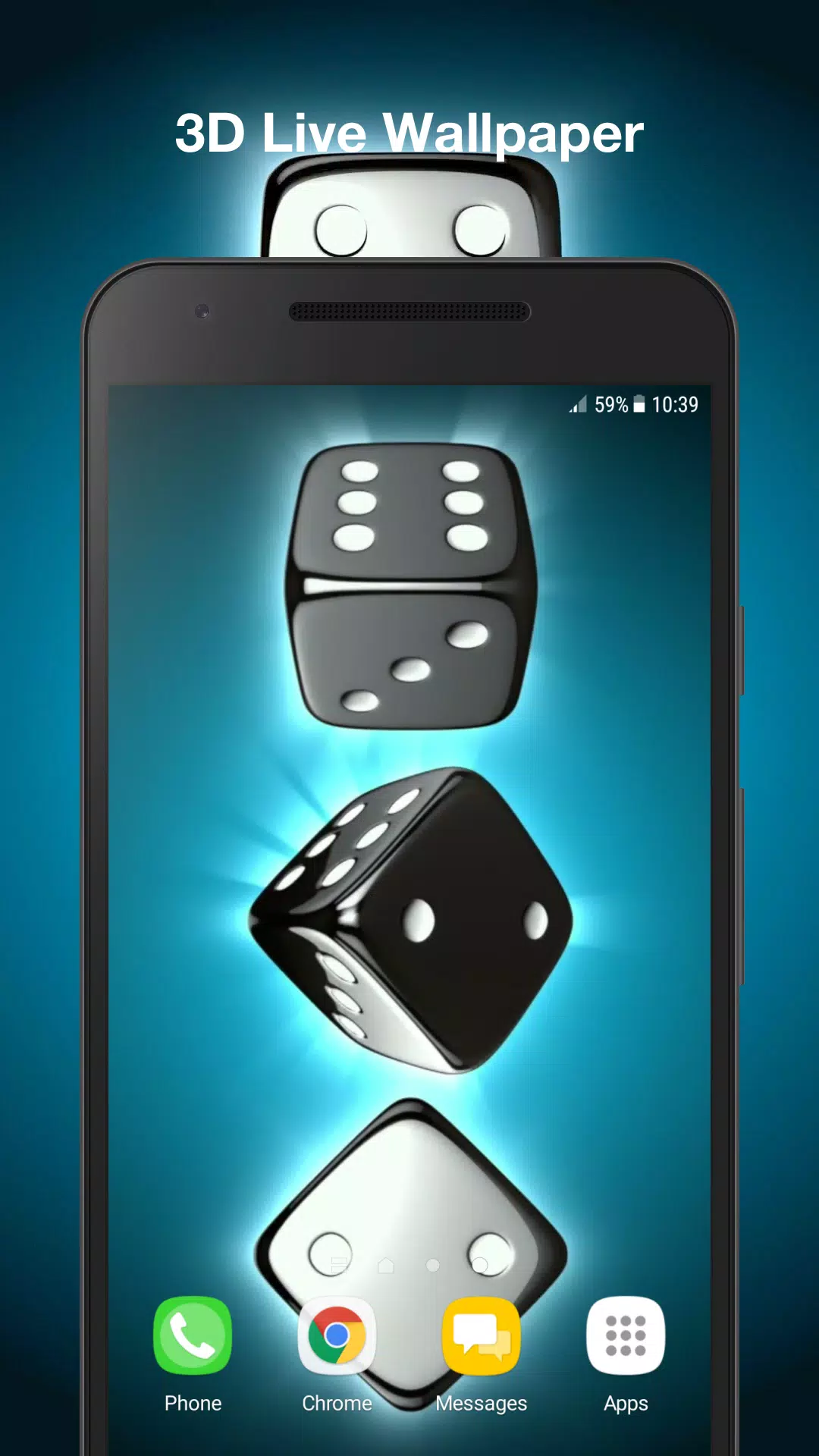 Android 用の Real Dice Live Wallpaper Apk をダウンロード Android 用の Real Dice Live Wallpaper Apk をダウンロード