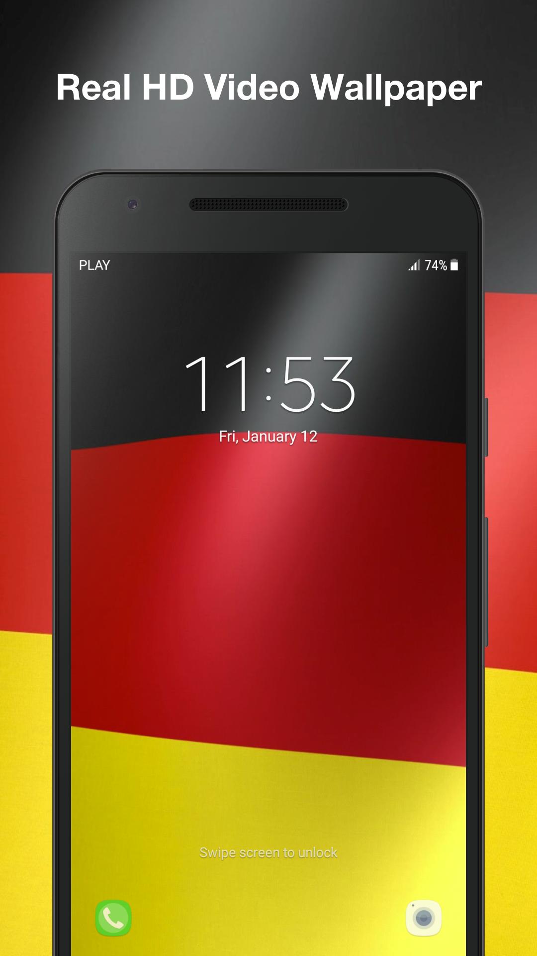 Android 用の ドイツの国旗 アニメーション壁紙 Apk をダウンロード