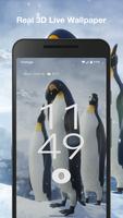 Pingouins Fond d'écran Animé capture d'écran 2