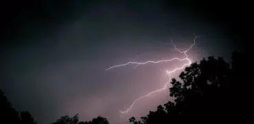 Echtes Gewitter Tapete