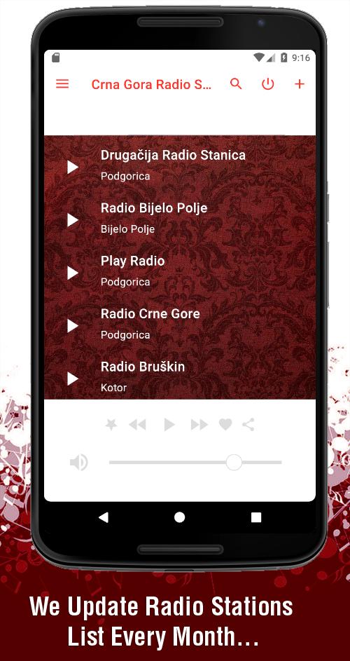 Descarga de APK de Crna Gora Radio Stanice para Android