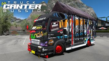 Livery Truck Canter Bussid Affiche