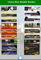 Livery Bus Double Decker Poster