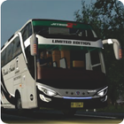 Skin Livery Bussid Rosalia Indah icône