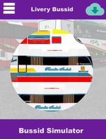 Skin Livery Bussid Rosalia Indah โปสเตอร์