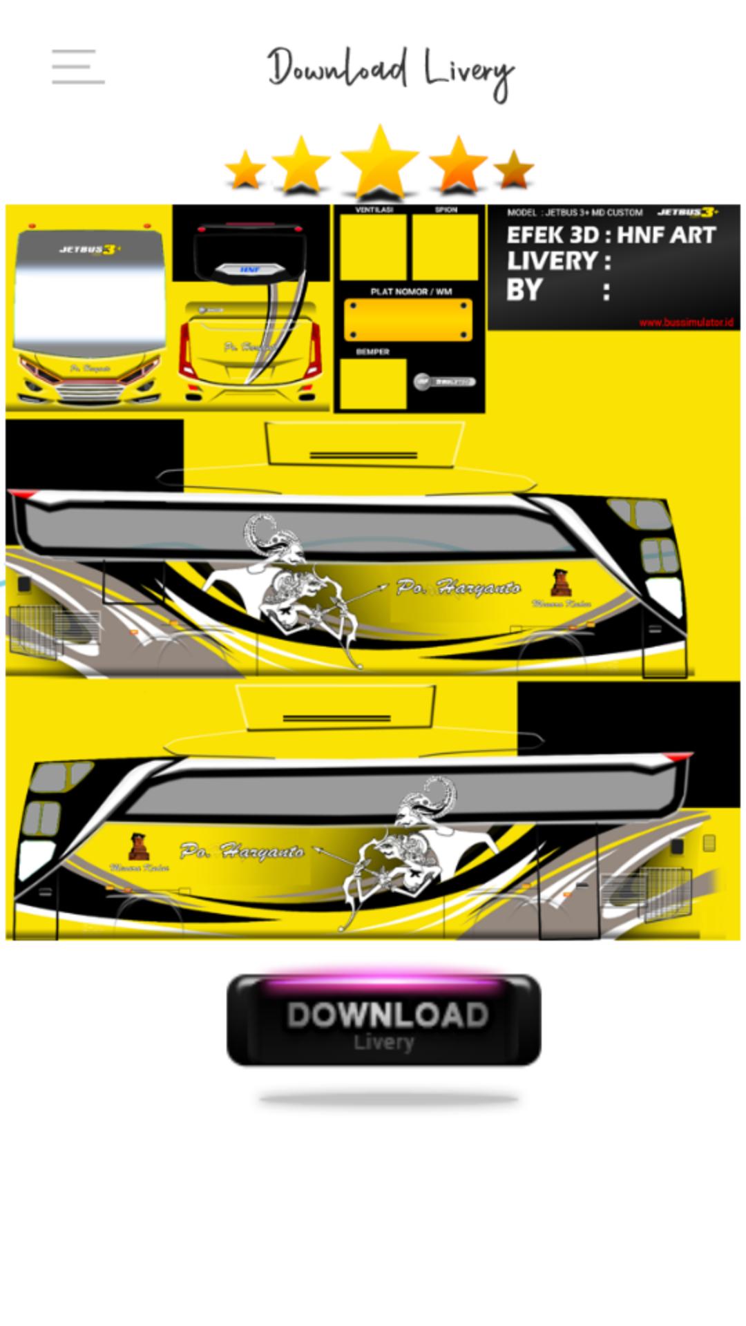 Livery Bussid Hd Als Fur Android Apk Herunterladen