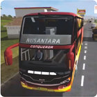 Livery Bussid Nusantara Double decker icône