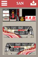 Livery Bussid Double Decker SAN imagem de tela 2