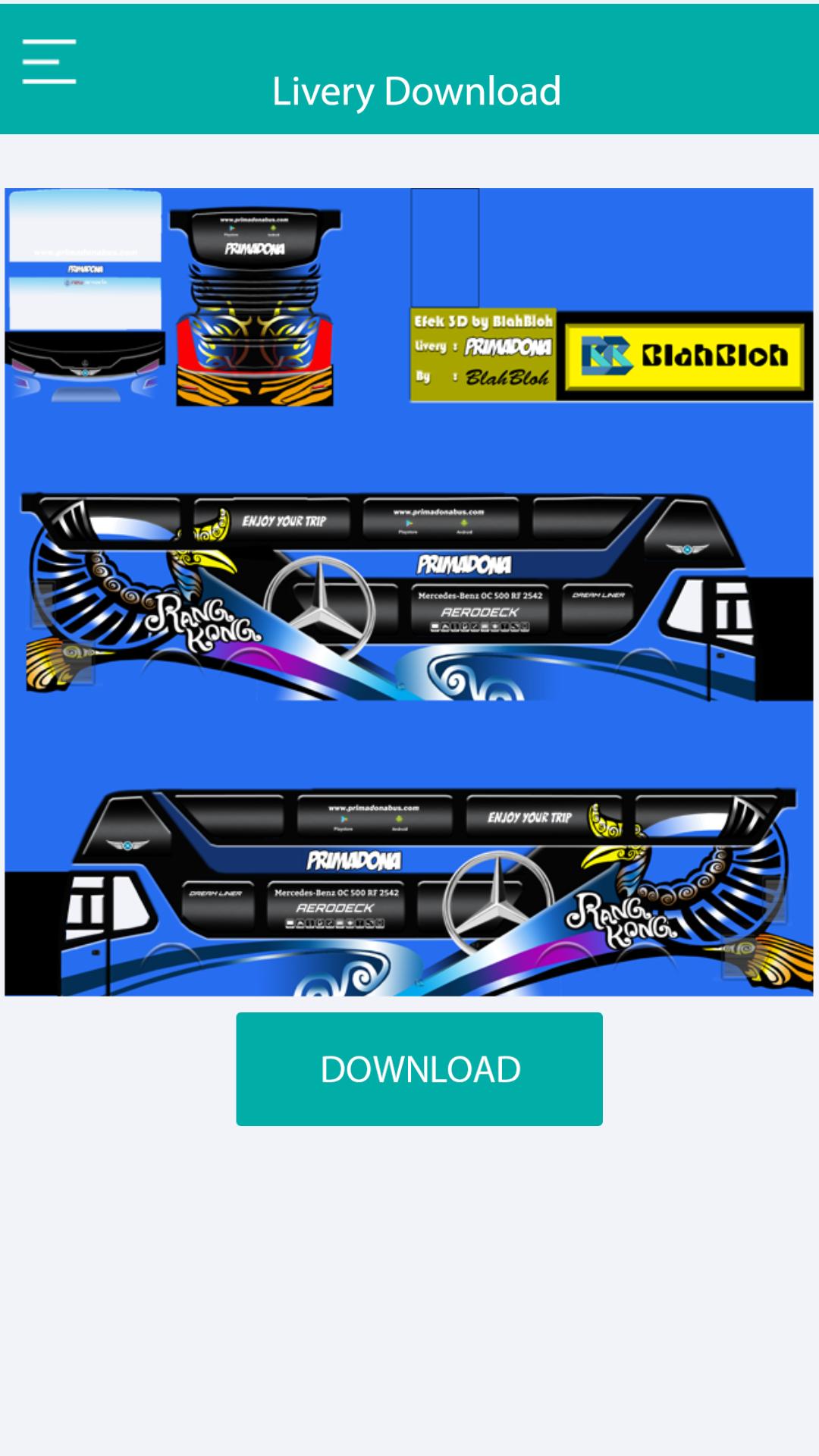 Download Livery Bussid Bimasena Sdd Racing livery truck