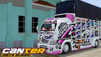 Truck Canter Mata Bussid penulis hantaran