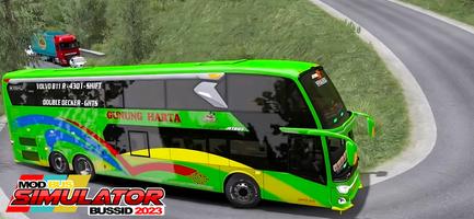 Mod Bus Simulator Bussid 2023 poster
